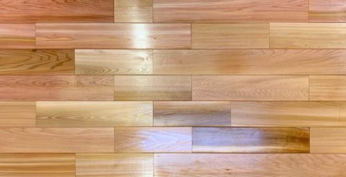 Imported Wood tiles untreated